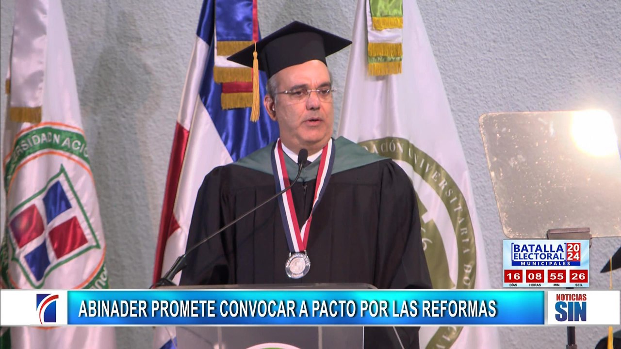 Abinader manifestó pacto por las reformas | Emisión Estelar SIN con Alicia Ortega