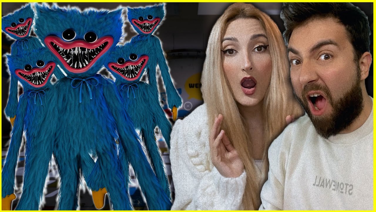 POPPY PLAYTİME HUGGY WUGGY ORDU KURUYOR | HAN KANAL KÜBRA NİSA