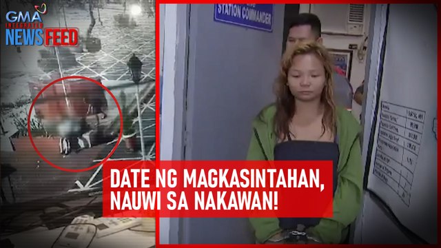 Date ng magkasintahan, nauwi sa nakawan! | GMA Integrated Newsfeed