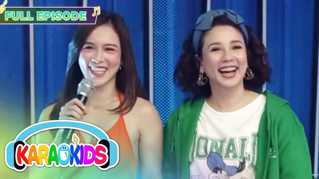 "Record-breaking" Karylle and Jackie quickly guess the song on Karaokids | It’s Showtime