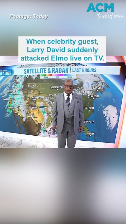 Larry David attacks Elmo live on TV