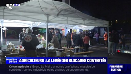 Colère des agriculteurs: la levée des barrages et des blocages contestée