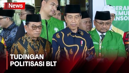 Dituding Politisasi BLT, Jokowi: Sudah Lewati Mekanisme Persetujuan