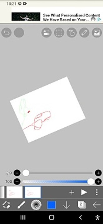 Processo de animação 2D pelo ibispaintx • 2D animation process by ibispaintx