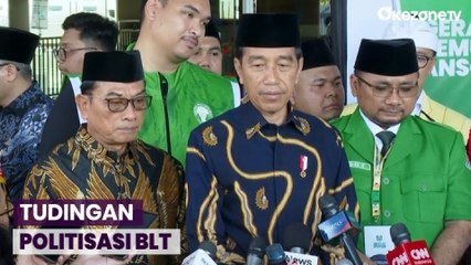 Tepis Anggapan Adanya Politisasi BLT, Jokowi: Sudah Lewati Mekanisme Persetujuan