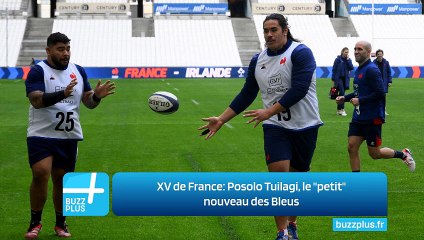 XV de France: Posolo Tuilagi, le "petit" nouveau des Bleus