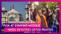 Puja At Gyanvapi Mosque: Hindu Devotees Throng ‘Vyas Ka Tehkhana’ To Offer Prayers