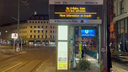 Warnstreik legt bundesweit Öffis lahm