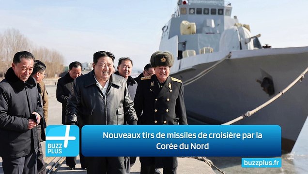 Nouveaux tirs de missiles de croisière par la Corée du Nord