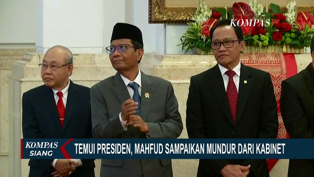 Pamit sebagai Menko Polhukam, Mahfud MD: Secara Psikologis, Tak Tepat Bila Tidak Mundur