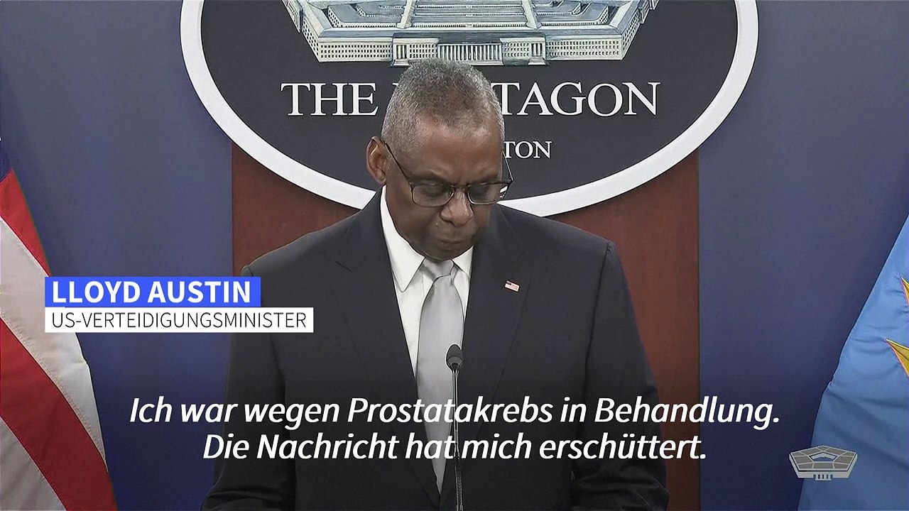 Prostata-Krebs verheimlicht: Pentagon-Chef entschuldigt sich