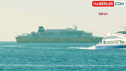 Geçen yıl denizi kirlettiği için ceza kesilen gemi İstanbul Boğazı'nda kaza yaptı