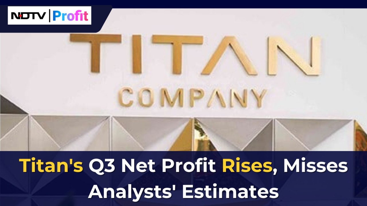 Titan's Q3 Net Profit Rises, Misses Analysts' Estimates | NDTV Profit