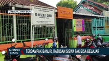 Lebih dari 500 Siswa SD di Cirebon Tak Bisa Belajar Akibat Banjir Genangi Sekolah!