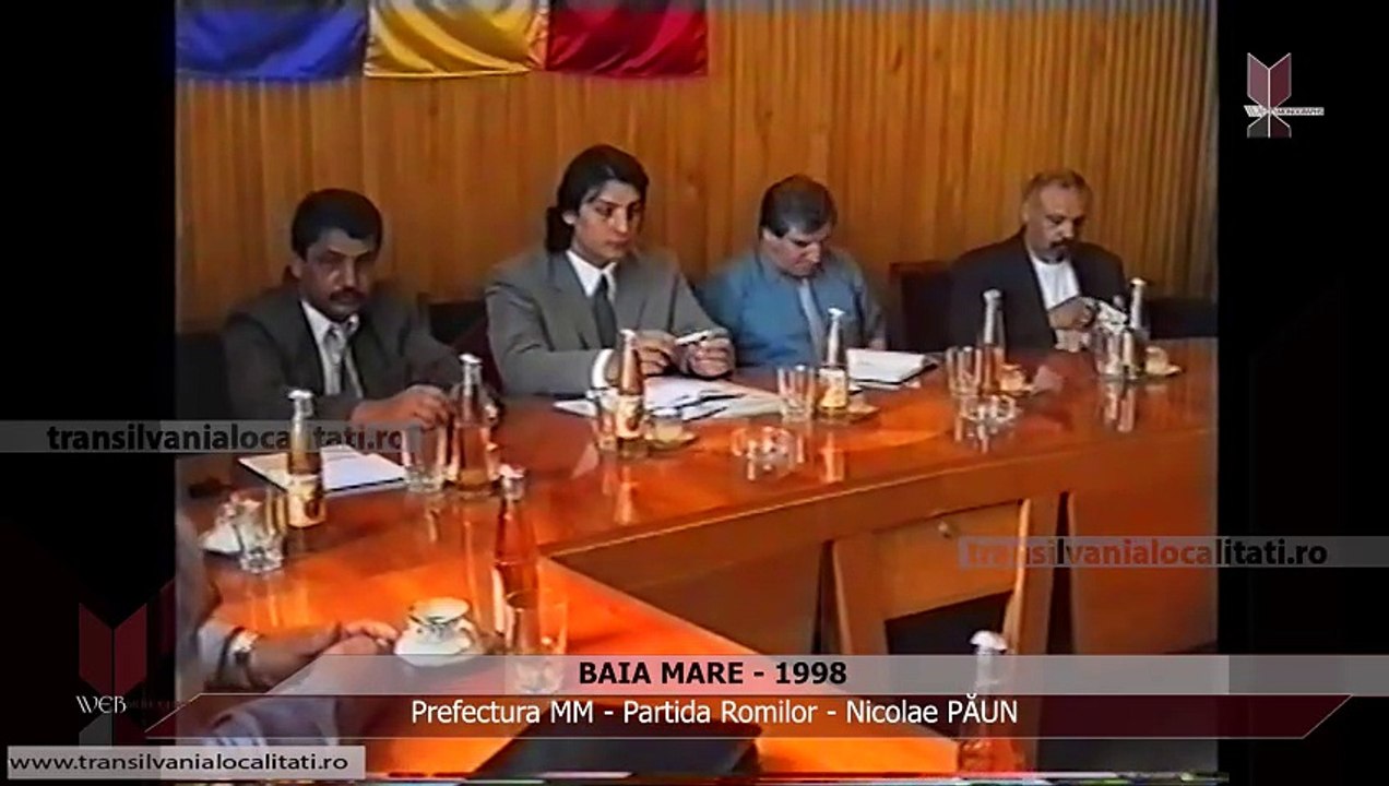 BAIA MARE 1998 - Prefectura MM - Partida Romilor - Nicolae PĂUN
