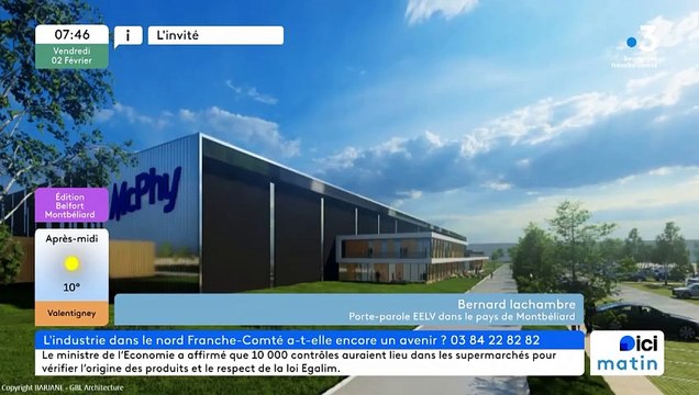 Malgré des obstacles , l'industrie du Nord Franche-Comté réussit sa mue selon un spécialiste du secteur