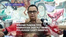 Jokowi Tunjuk Tito Karnavian Jadi Plt Menko Polhukam Usai Mahfud MD Mundur