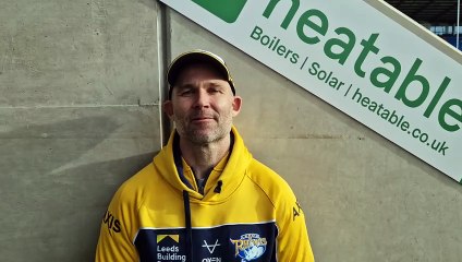 Leeds Rhinos coach Rohan Smith