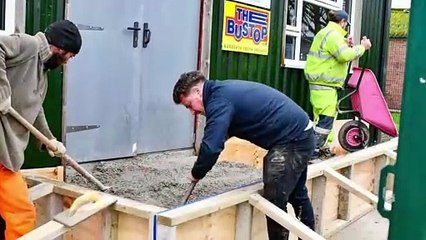 Narberth & Whitland Rotary Club and local businesses have helped give the Narberth ‘Bus Stop’ community facility a facelift...