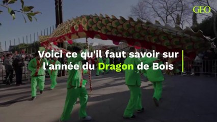 Nouvel An lunaire 2024 : voici ce qu'il faut savoir sur l'année du Dragon de Bois