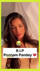 Download Video: Poonam Pandey dies in her hometown Kanpur of cervical cancer. Her manager confirms the news. #RIP  