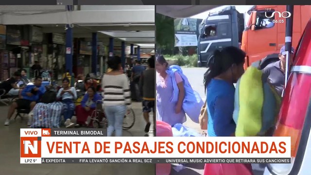 No hay atención en la bimodal ni salidas de buses por bloqueos