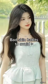 BAd skin care habits to avoid#aesthetic#korean# beauty# glass glow skin# beauty tips # home remedies