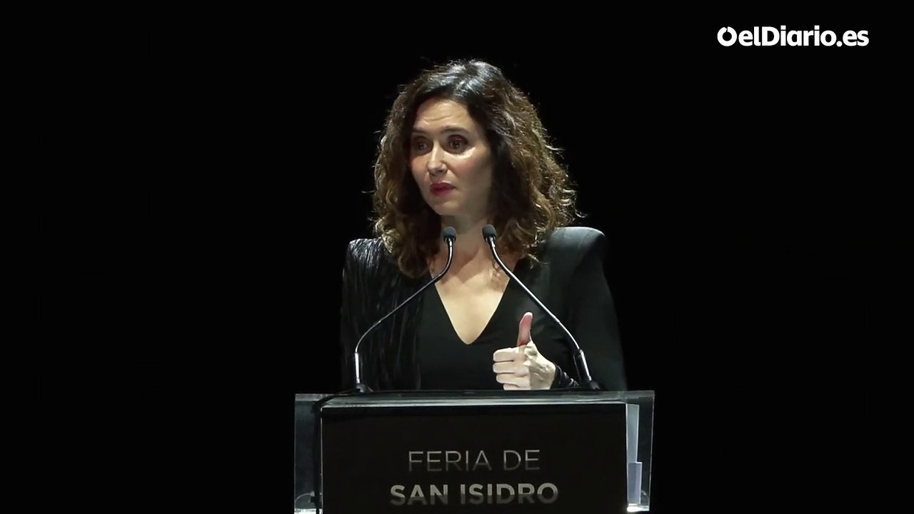 Ayuso, sobre Catalunya: "Tras el cierre de las plazas de toros han llegado la sequía y el control político"