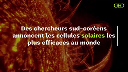 "Points quantiques" : des chercheurs sud-coréens annoncent les cellules solaires les plus efficaces au monde