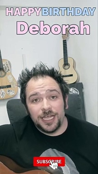 Happy Birthday, Deborah! Geburtstagsgrüße an Deborah