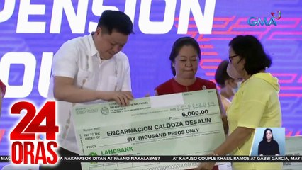 250 indigent senior sa NCR, naka-buena mano ng pensyong P6,000 para sa kalahating taon | 24 Oras