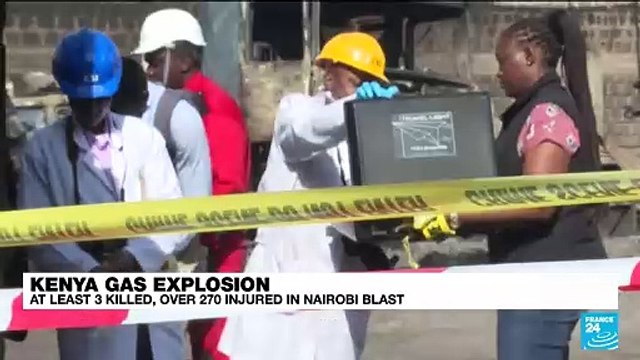 Rescue operation underway after a gas explosion ripped through Kenya’s capital Nairobi