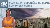 Sudeste tem previsão de pancadas de chuva nesta sexta (02) | Previsão do Tempo