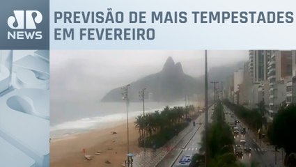 Rio de Janeiro tem recorde de chuvas em janeiro