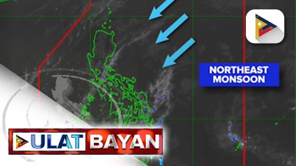 Trough ng low pressure area sa labas ng Philippine Area of Responsibility, patuloy na nakakaapekto...