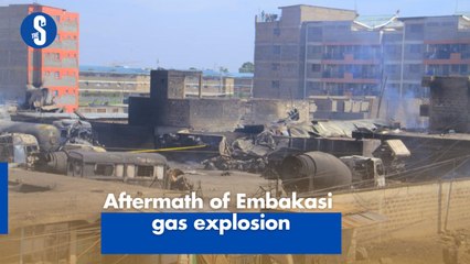 Aftermath of Embakasi gas explosion