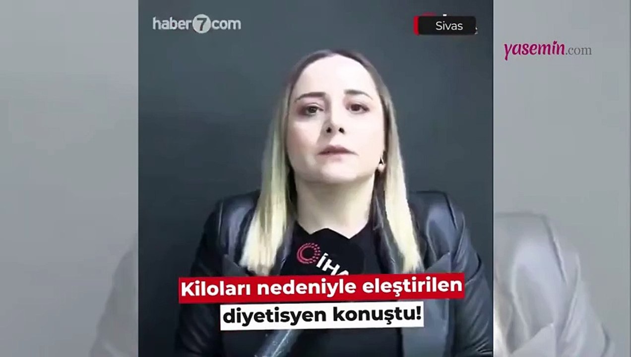 Kiloları nedeniyle eleştirilen diyetisyen Betül Öztürk konuştu!