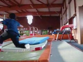 mini trampoline en délire