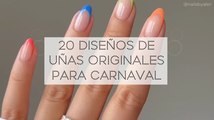20 diseños de uñas originales para Carnaval