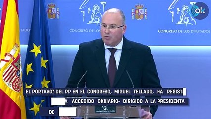 El PP exige a Armengol que declare «decaída» la Ley de Amnistía porque fue rechazada por el Congreso