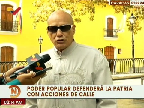 Ciudadanos están dispuestos a defender la Patria con acciones en las calles