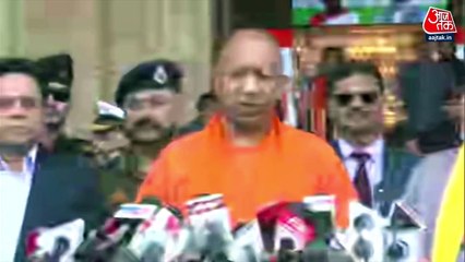 Descargar video: UP assembly budget session: CM Yogi addresses media before