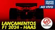 AO VIVO! HAAS APRESENTA VF-24, CARRO PARA A F1 2024 | React