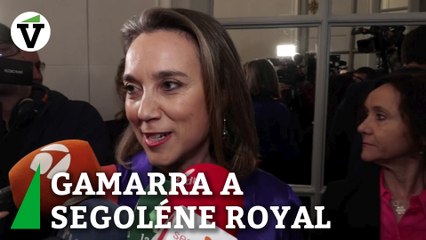 Gamarra, de Segoléne Royal: "Esa señora no ha comido un tomate español en su vida"