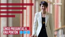 Cinco preguntas a...  Ana Pontón