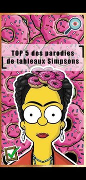 TOP 5 des meilleures parodies des Simpsons | Matt Groening | Léonard DeVinci | Salvador Dali | Vincent Van Gogh