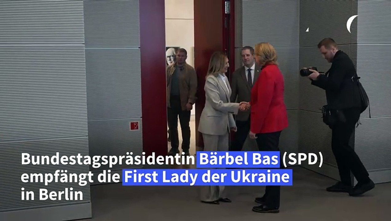 Ukrainische First Lady zu Besuch in Berlin