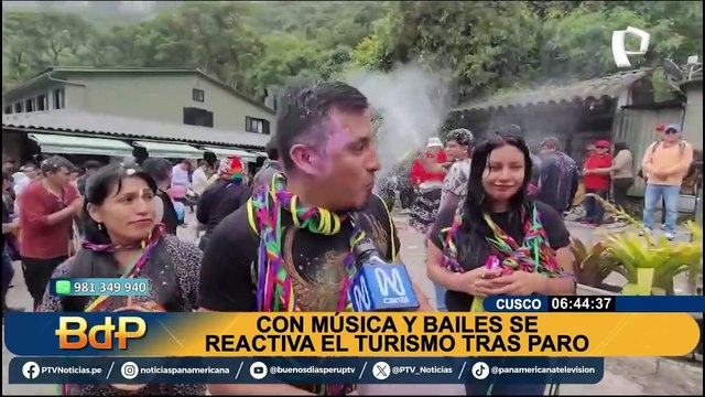 Se reactiva turismo y visitantes ya están viajando a Machu Picchu en el Cusco