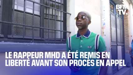 Le rappeur MHD a été remis en liberté avant son procès en appel