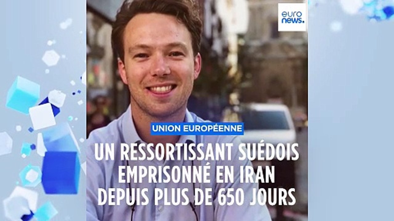 Le diplomate suédois de l'UE Johan Floderus est emprisonné en Iran depuis plus de 650 jours